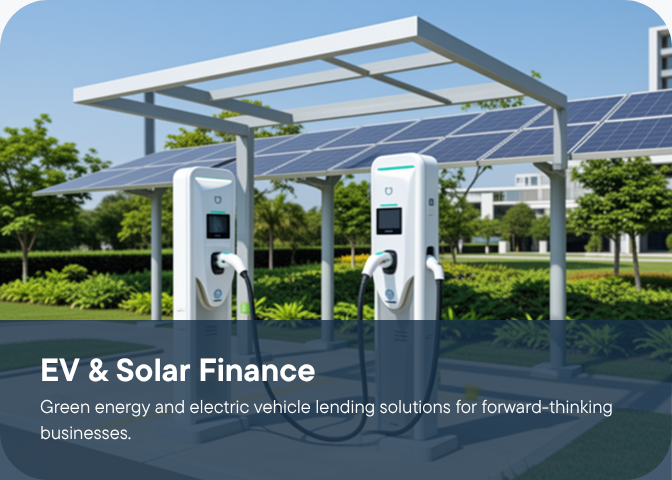 EV chargers under a solar carport